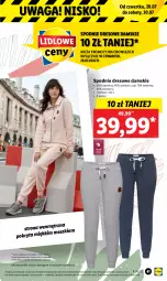 Gazetka promocyjna Lidl - GAZETKA - Gazetka - ważna od 30.07 do 30.07.2022 - strona 43 - produkty: Dres, Spodnie, Spodnie dresowe, Waga