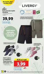 Gazetka promocyjna Lidl - GAZETKA - Gazetka - ważna od 30.07 do 30.07.2022 - strona 48 - produkty: Top, Szorty, Karp, Dres