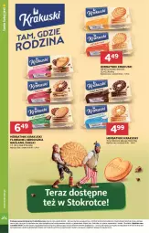 Gazetka promocyjna Stokrotka - Supermarket - Gazetka - ważna od 28.04 do 28.04.2025 - strona 14 - produkty: Krakus, Warzywa, Ser, Herbatniki, Owoce, Deser, Kakao, Krakuski, Mięso, Kokos