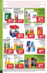 Gazetka promocyjna Stokrotka - Supermarket - Gazetka - ważna od 28.04 do 28.04.2025 - strona 28 - produkty: Piwa, Piwo, Sok pomarańczowy, Warzywa, Sok, Mus, Gra, Napój energetyczny, Orzeszki, Red Bull, Mirinda, Pepsi, Napój izotoniczny, Tymbark, Owoce, Harnaś, Lay’s, Napój, Krakersy, Mięso, Lech Premium, Hortex