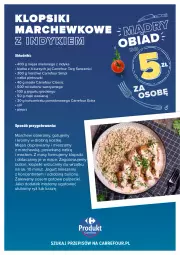 Gazetka promocyjna Carrefour - Gazetka Market - Gazetka - ważna od 02.07 do 02.07.2022 - strona 16 - produkty: Sos, Sól, Ryż, Jogurt, Bulion, Lion, Pieprz, Natka pietruszki, Mięso, Klopsiki