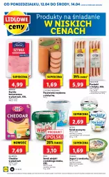 Gazetka promocyjna Lidl - GAZETKA - Gazetka - ważna od 14.04 do 14.04.2021 - strona 16 - produkty: Chrzan, Serek wiejski, Serek puszysty, Cheddar, Ser, Por, Pur, Jogurt, Parówki, Pasztet, Mlekovita, Parówki z indyka, Szynka konserwowa, Szynka, Serek, PIKOK, Pilos, Vita C, Morliny, POLMLEK, Mleko