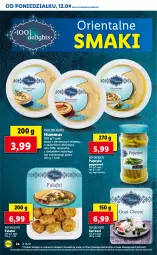 Gazetka promocyjna Lidl - GAZETKA - Gazetka - ważna od 14.04 do 14.04.2021 - strona 24 - produkty: Hummus, Ser, Mus, Papryka, Sezam, Pesto, Ser kozi, Wagi, Fa