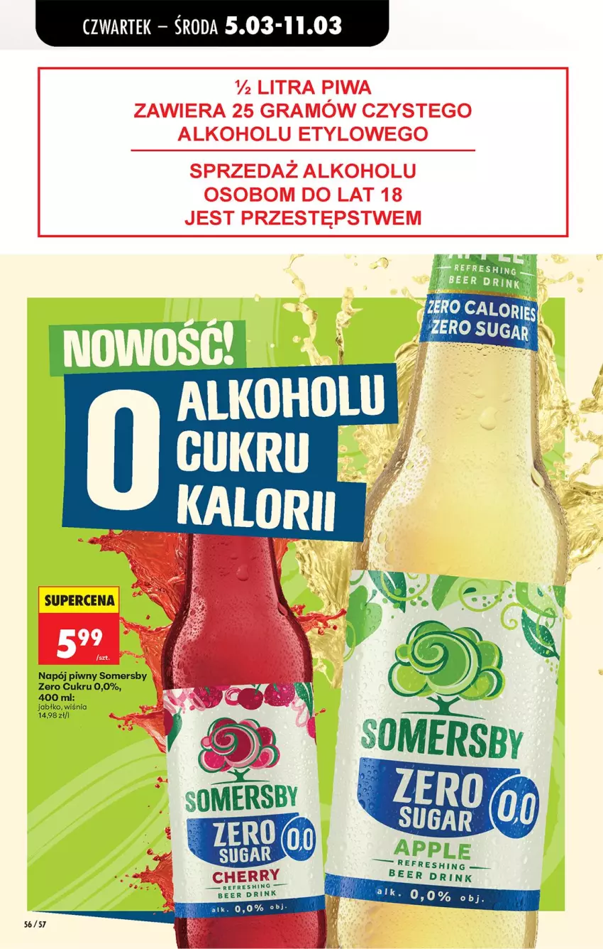 Gazetka promocyjna Biedronka - Od Czwartku - ważna 05.03 do 11.03.2026 - strona 70 - produkty: Gra, Napój, Piwa, Somersby