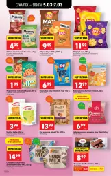 Gazetka promocyjna Biedronka - Od Czwartku - Gazetka - ważna od 11.03 do 11.03.2026 - strona 64 - produkty: Piec, Cheddar, Top, Kupiec, Orzeszki, Chipsy, Kaki, Pieprz, Burger, Czekolada, Popcorn, Figi, Helio, Brownie, Liczi, Kukurydza, Jabłka, Fa