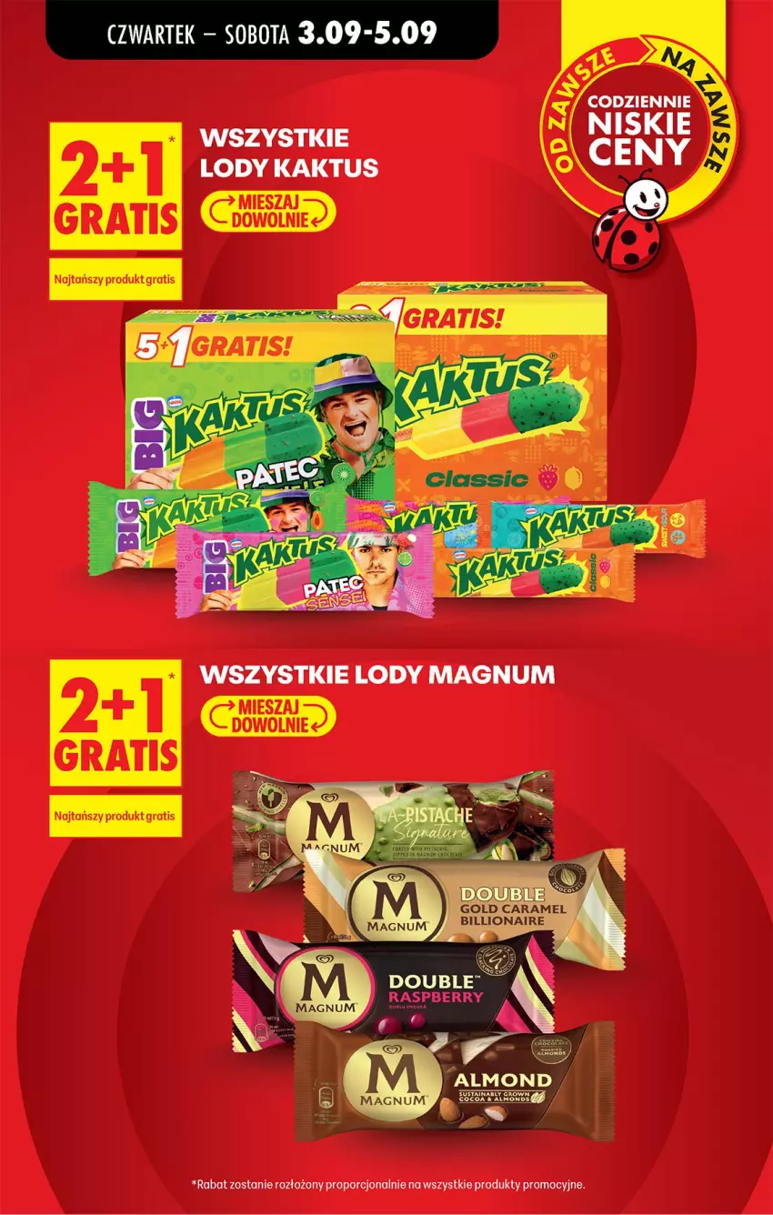 Gazetka promocyjna Biedronka - Od Czwartku - ważna 03.09 do 05.09.2026 - strona 15 - produkty: Gra, Kaktus, Lody, Por