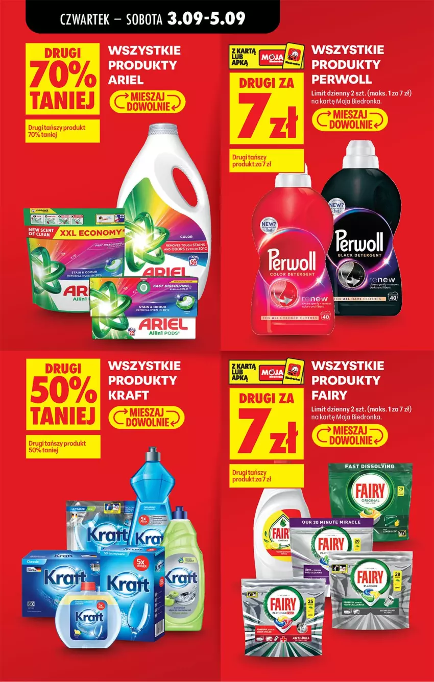 Gazetka promocyjna Biedronka - Od Czwartku - ważna 03.09 do 05.09.2026 - strona 19 - produkty: Ariel, Fa, Fairy, Perwoll