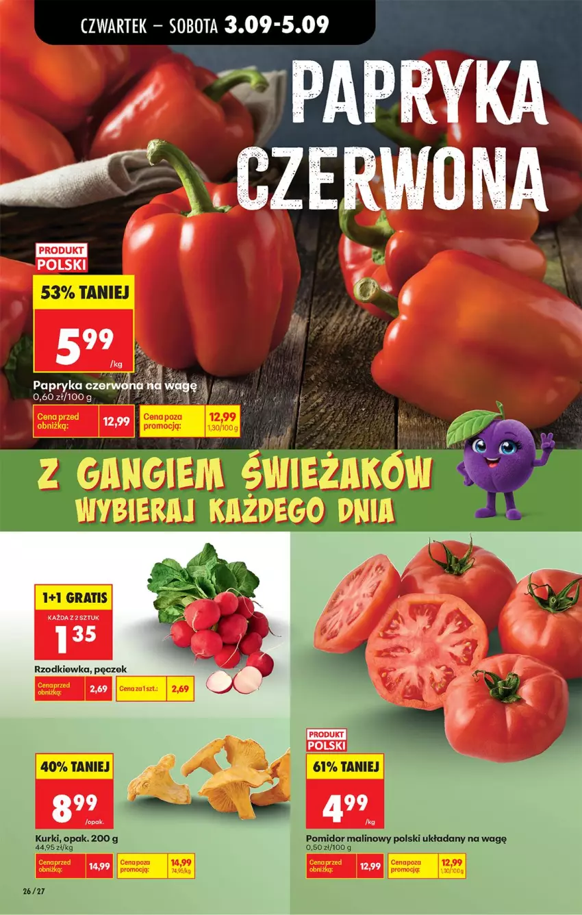Gazetka promocyjna Biedronka - Od Czwartku - ważna 03.09 do 05.09.2026 - strona 28 - produkty: Pomidor malinowy