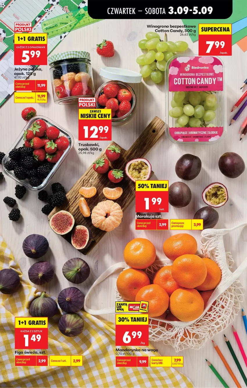 Gazetka promocyjna Biedronka - Od Czwartku - ważna 03.09 do 05.09.2026 - strona 31 - produkty: Candy, Truskawki, Wino