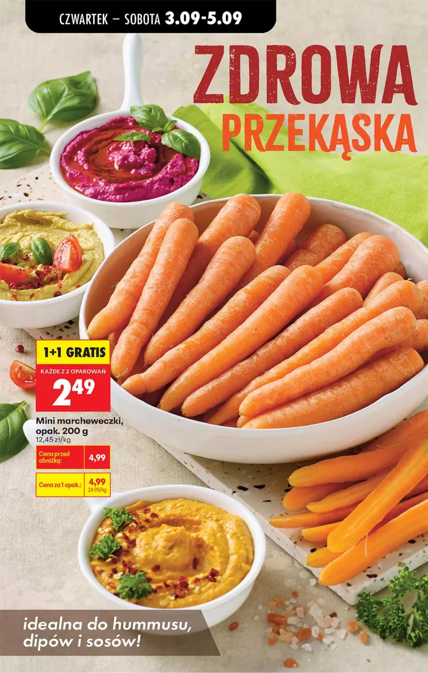 Gazetka promocyjna Biedronka - Od Czwartku - ważna 03.09 do 05.09.2026 - strona 33 - produkty: Hummus, Mus, Sos