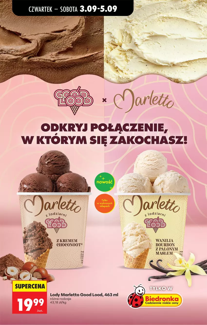 Gazetka promocyjna Biedronka - Od Czwartku - ważna 03.09 do 05.09.2026 - strona 54 - produkty: Bourbon, Koc, Lody