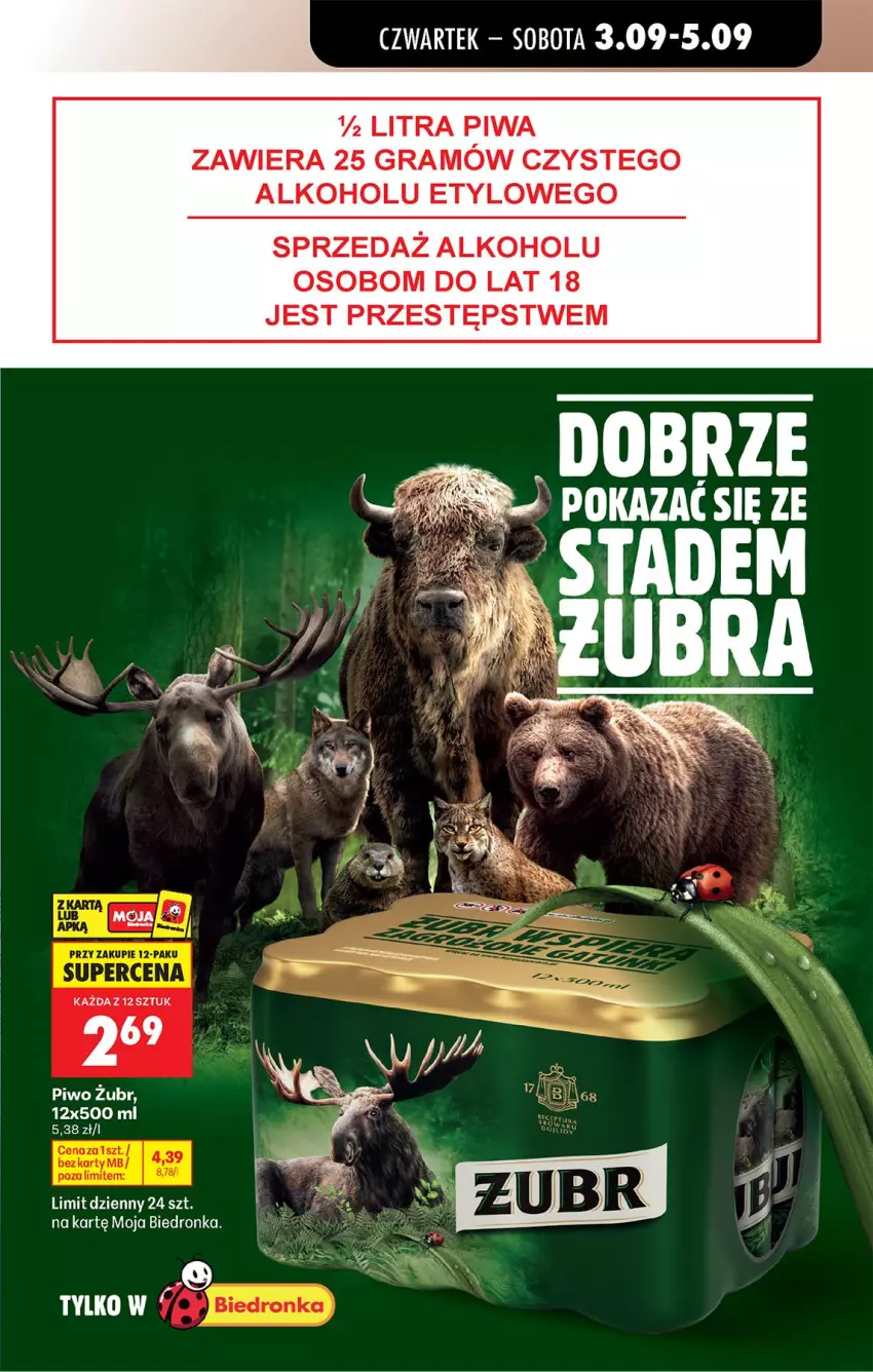 Gazetka promocyjna Biedronka - Od Czwartku - ważna 03.09 do 05.09.2026 - strona 63 - produkty: Fa, Gra, Piwa, Piwo