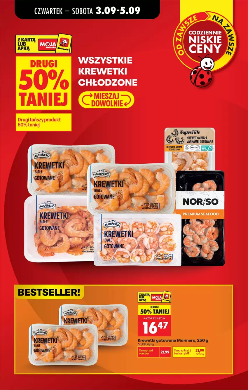 Gazetka promocyjna Biedronka - Od Czwartku - ważna 03.09 do 05.09.2026 - strona 9 - produkty: Krewetki