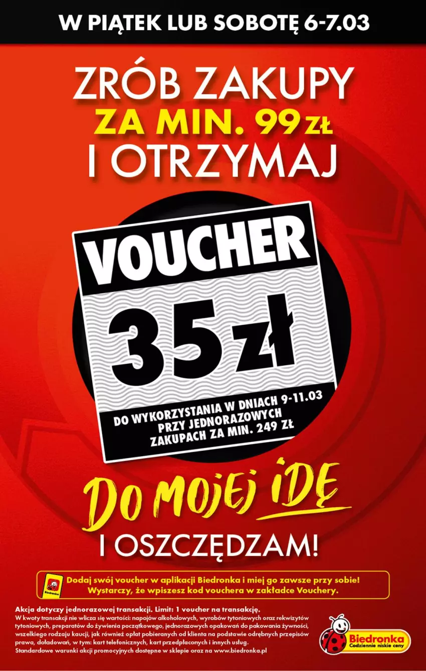 Gazetka promocyjna Biedronka - Tani Weekend - ważna 06.03 do 07.03.2026 - strona 3 - produkty: Telefon, Tran