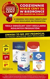 Gazetka promocyjna Biedronka - Tani Weekend - Gazetka - ważna od 07.03 do 07.03.2026 - strona 14 - produkty: Cukier, O nas, Tera, Waga, Olej