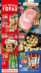 Gazetka promocyjna Topaz - Gazetka - Gazetka - ważna od 10.08 do 10.08.2022 - strona 1 - produkty: Piwo, Top, Ser, Heineken, Lody, Fortuna, Nektar
