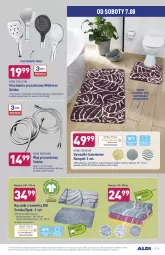 Gazetka promocyjna Aldi - OKAZJE DLA CIEBIE I DOMU - Gazetka - ważna od 07.08 do 07.08.2021 - strona 10 - produkty: Ręcznik kąpielowy, Słuchawka prysznicowa, Rum, Dywanik, Słuchawki, Wełna, Ręcznik, Dywan