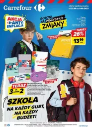 Gazetka promocyjna Carrefour - Gazetka - ważna od 09.09 do 09.09.2023 - strona 1 - produkty: Top, Sok, Por, Papier