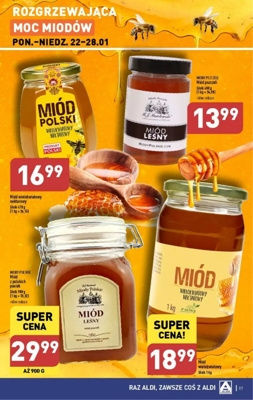 Gazetka promocyjna Aldi - ważna 22.01 do 28.01.2024 - strona 9 - produkty: Miód