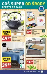 Gazetka promocyjna Aldi - Gazetka - ważna od 28.01 do 28.01.2024 - strona 18 - produkty: Por, Gra, Rama, Stół, Podkład