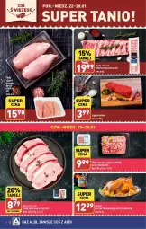 Gazetka promocyjna Aldi - Gazetka - ważna od 28.01 do 28.01.2024 - strona 30 - produkty: Kurczak, Mięsne specjały, Schab wieprzowy, Piekarnik, Fa