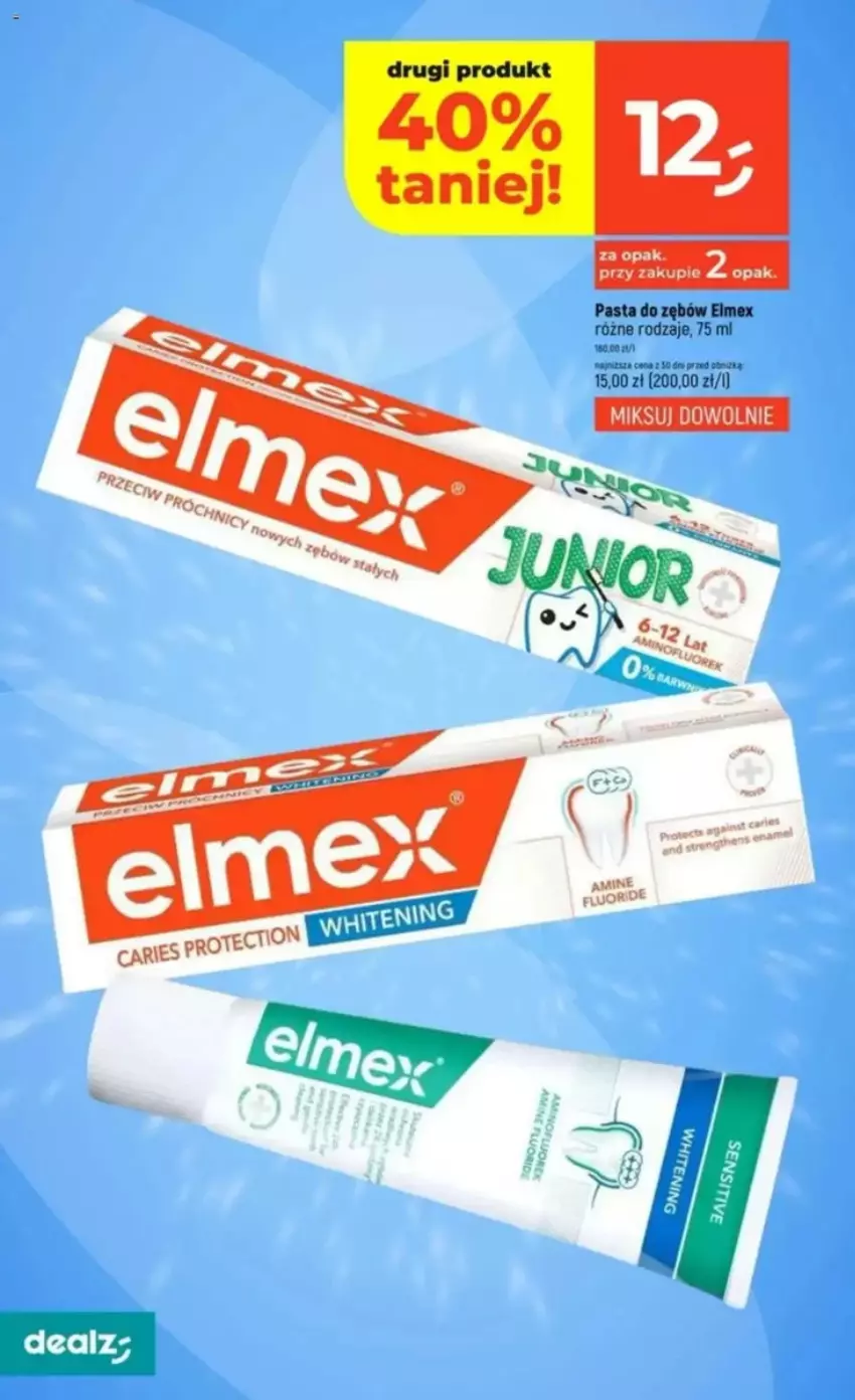Gazetka promocyjna Dealz - ważna 15.05 do 21.05.2025 - strona 15 - produkty: Elmex, Fa, Pasta do zębów, STP