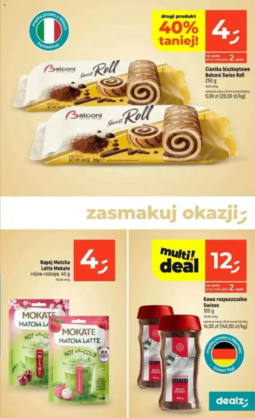 Gazetka promocyjna Dealz - ważna 15.05 do 21.05.2025 - strona 5 - produkty: Alcon, Ciastka, Kawa, Kawa rozpuszczalna, Napój