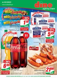 Gazetka promocyjna Dino - Gazetka - Gazetka - ważna od 17.01 do 17.01.2023 - strona 1 - produkty: JBL, Napój gazowany, POLMLEK, Masło, Napój, Kiełbasa, Kiełbasa śląska