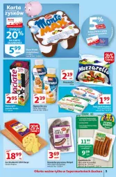 Gazetka promocyjna Auchan - Kids Land Supermarkety - Gazetka - ważna od 02.06 do 02.06.2021 - strona 5 - produkty: Mozzarella, Ser, Gry, Pekpol, Kaszanka, Frankfurterki, Kasza