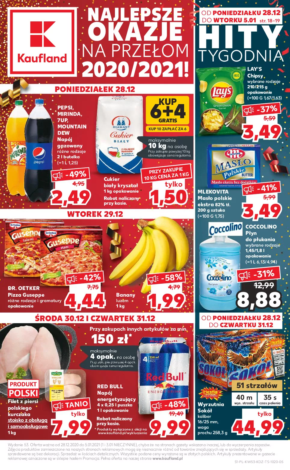 Gazetka promocyjna Kaufland - Nowy Rok - ważna 28.12.2020 do 05.01.2021 - strona 1