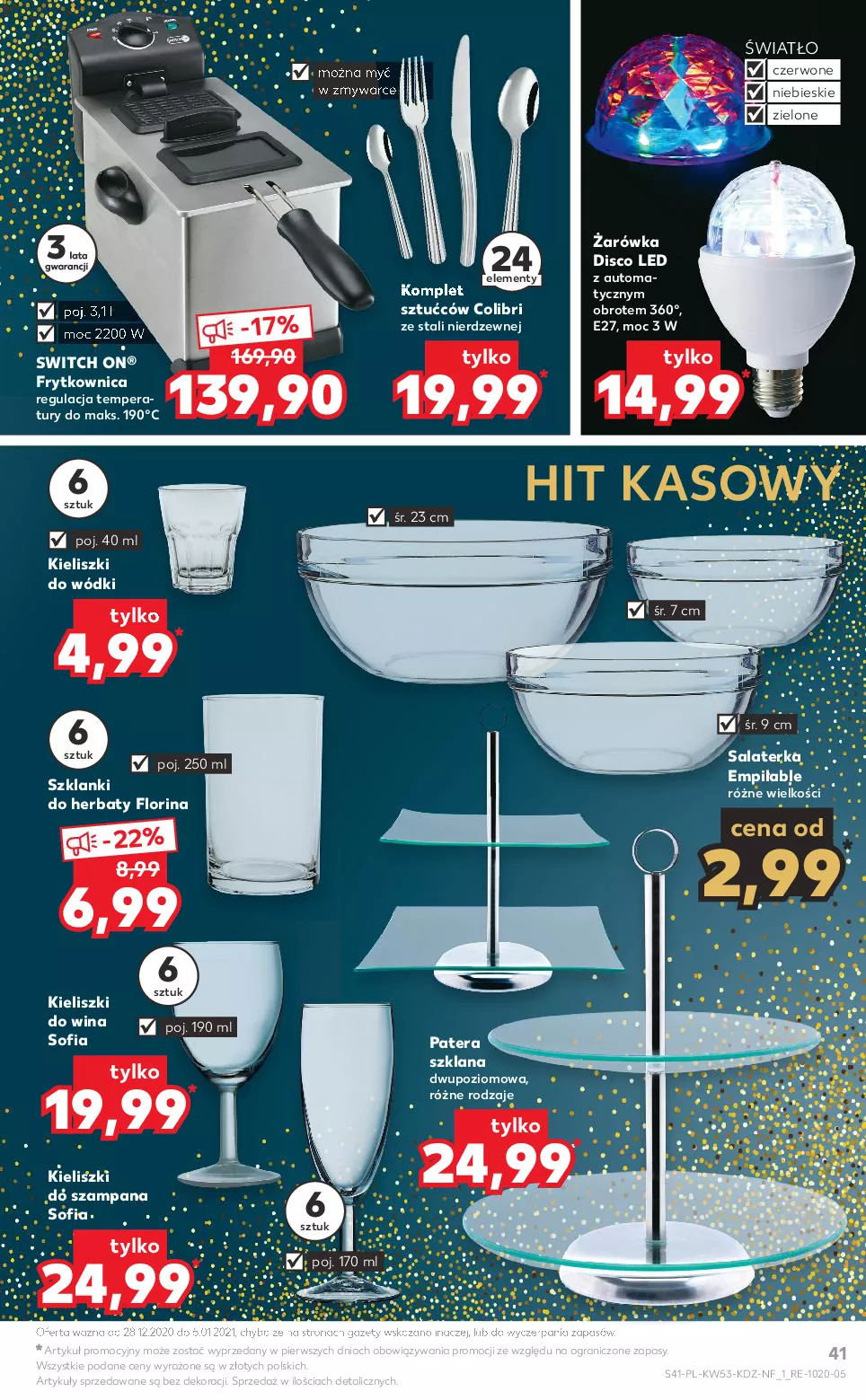 Gazetka promocyjna Kaufland - Nowy Rok - ważna 28.12.2020 do 05.01.2021 - strona 41