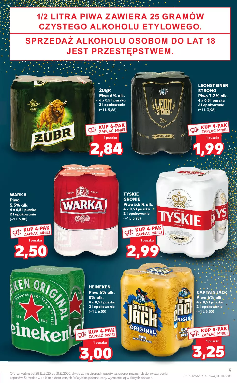 Gazetka promocyjna Kaufland - Nowy Rok - ważna 28.12.2020 do 05.01.2021 - strona 9