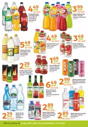 Gazetka promocyjna Gama - Gazetka Gama - Gazetka - ważna od 21.11 do 21.11.2022 - strona 10 - produkty: Sok pomarańczowy, Sok, Lack, Fortuna, Schweppes, Napój izotoniczny, Napój gazowany, Syrop, Oshee, Sok pomidorowy, Fanta, Napój niegazowany, Woda, Sprite, Napój, Herbapol, Hortex, Fa