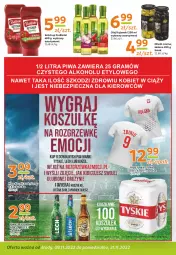 Gazetka promocyjna Gama - Gazetka Gama - Gazetka - ważna od 21.11 do 21.11.2022 - strona 8 - produkty: Piwa, Piwo, Piec, Ketchup, Kujawski, Gra, Oliwki, Tyskie, Pudliszki, Oliwki czarne, Olej, Kozel, Lech Premium