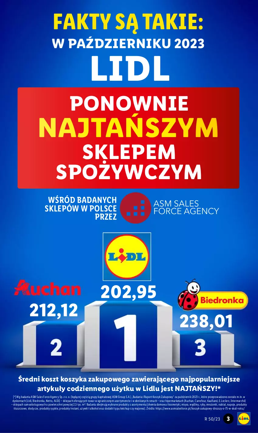 Gazetka promocyjna Lidl - GAZETKA - ważna 11.12 do 13.12.2023 - strona 3 - produkty: Fa, Gra, Ketchup, Kosz, Majonez, Mięso, Napoje, Por