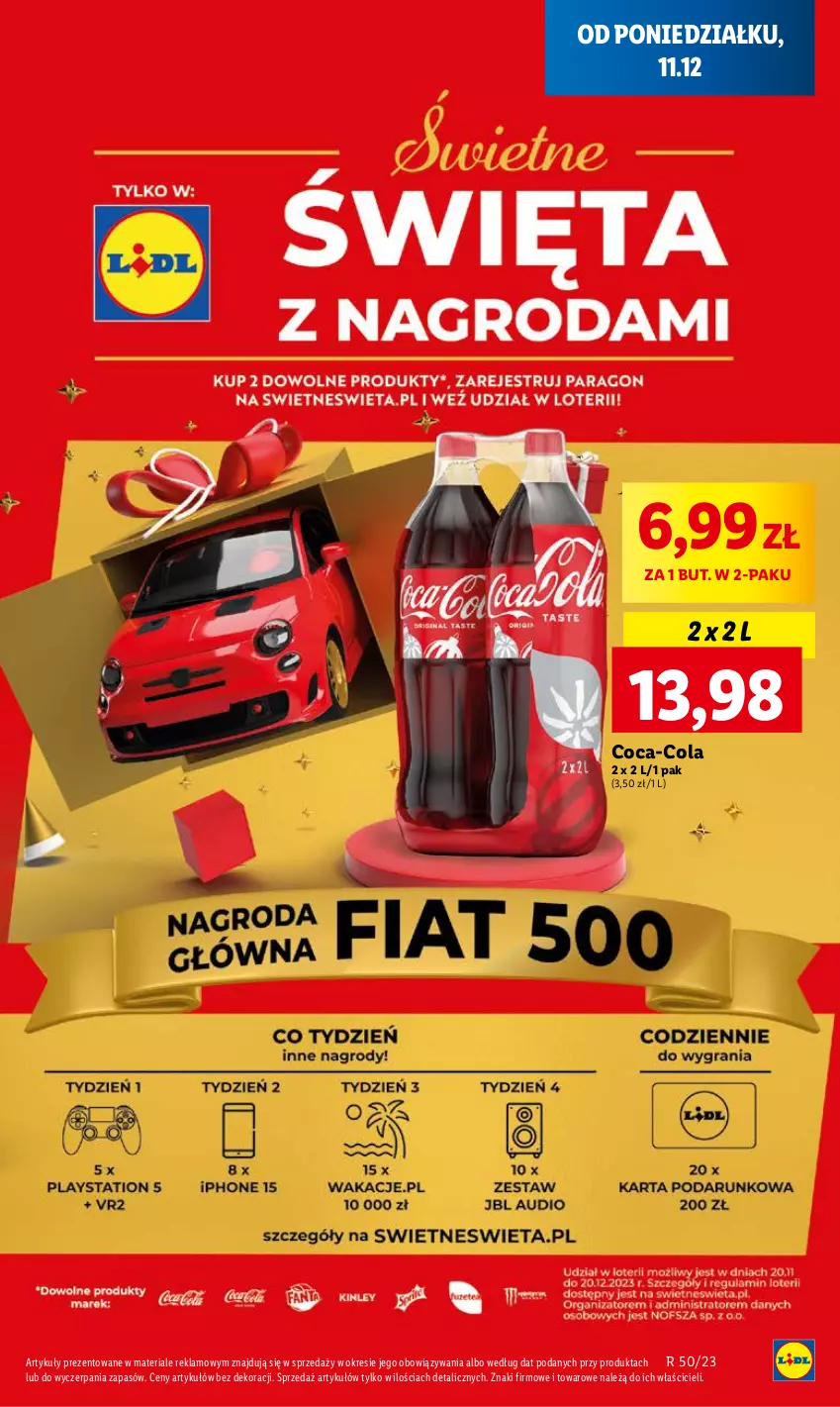 Gazetka promocyjna Lidl - GAZETKA - ważna 11.12 do 13.12.2023 - strona 55 - produkty: Coca-Cola