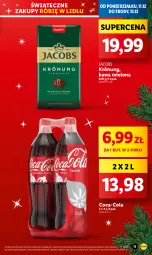 Gazetka promocyjna Lidl - GAZETKA - Gazetka - ważna od 13.12 do 13.12.2023 - strona 13 - produkty: Kawa mielona, Kawa, Coca-Cola, Jacobs Krönung, Jacobs