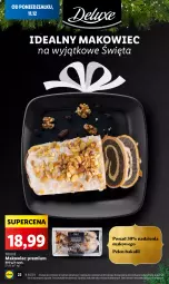 Gazetka promocyjna Lidl - GAZETKA - Gazetka - ważna od 13.12 do 13.12.2023 - strona 24 - produkty: Makowiec