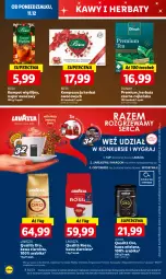Gazetka promocyjna Lidl - GAZETKA - Gazetka - ważna od 13.12 do 13.12.2023 - strona 52 - produkty: Torebka, Kawa ziarnista, Kawa mielona, Kawa, Dilmah, Herbata czarna, Lavazza, Herbata
