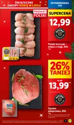 Gazetka promocyjna Lidl - GAZETKA - Gazetka - ważna od 13.12 do 13.12.2023 - strona 7 - produkty: Kurczak, Szynka wieprzowa, Szynka, Mięso