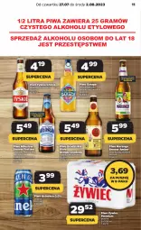 Gazetka promocyjna Netto - Artykuły spożywcze - Gazetka - ważna od 02.08 do 02.08.2023 - strona 11 - produkty: Piwa, Piwo, Gra, Heineken, Tyskie, Fortuna