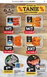 Gazetka promocyjna Netto - Artykuły spożywcze - Gazetka - ważna od 02.08 do 02.08.2023 - strona 3 - produkty: Kurczak, Stek, Tusz, Boczek, Grill