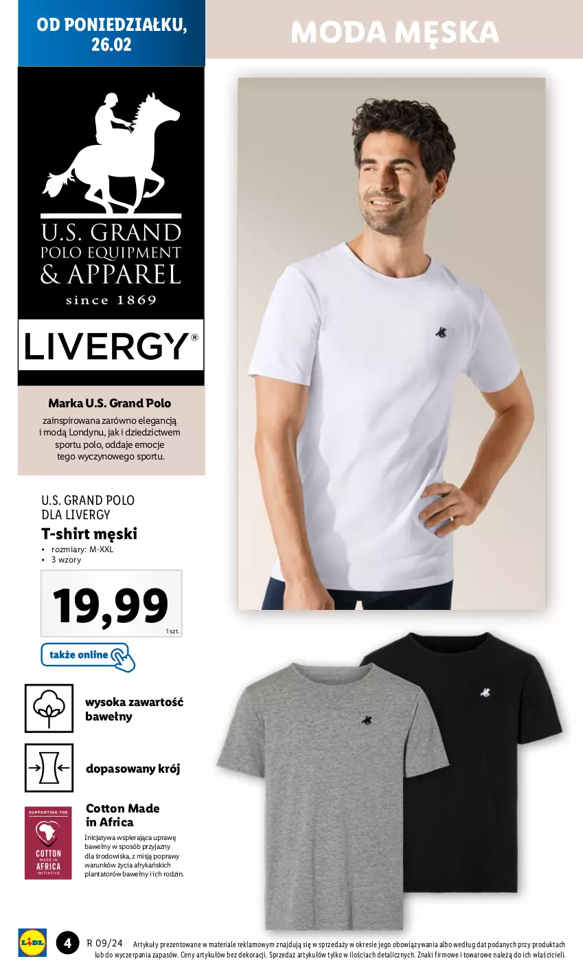 Gazetka promocyjna Lidl - GAZETKA - ważna 26.02 do 02.03.2024 - strona 6 - produkty: Gra, Moda, Por, Sok, Sport, T-shirt