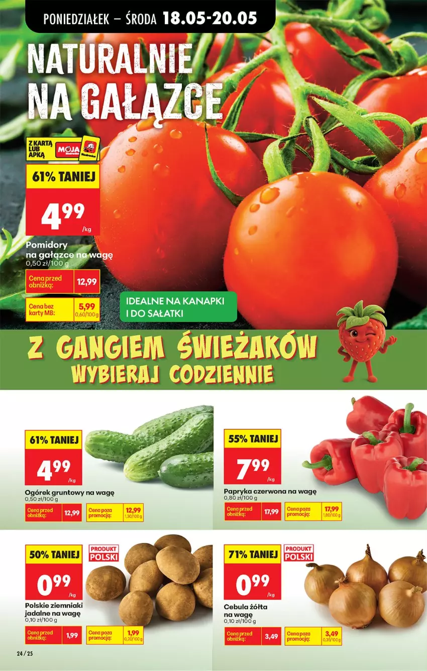 Gazetka promocyjna Biedronka - Od Poniedziałku - ważna 18.05 do 23.05.2026 - strona 26 - produkty: Cebula, Ziemniaki