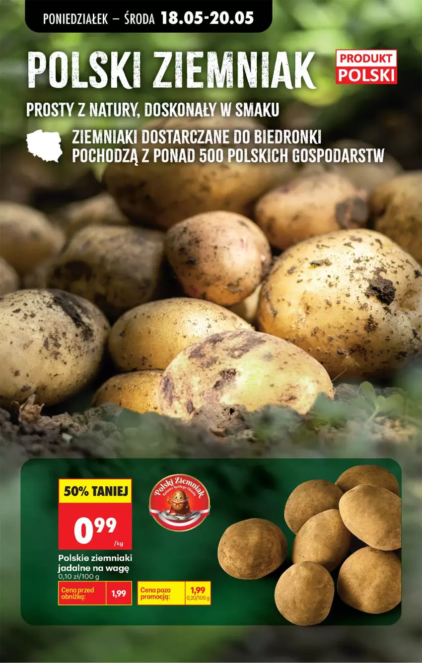 Gazetka promocyjna Biedronka - Od Poniedziałku - ważna 18.05 do 23.05.2026 - strona 30 - produkty: Ziemniaki