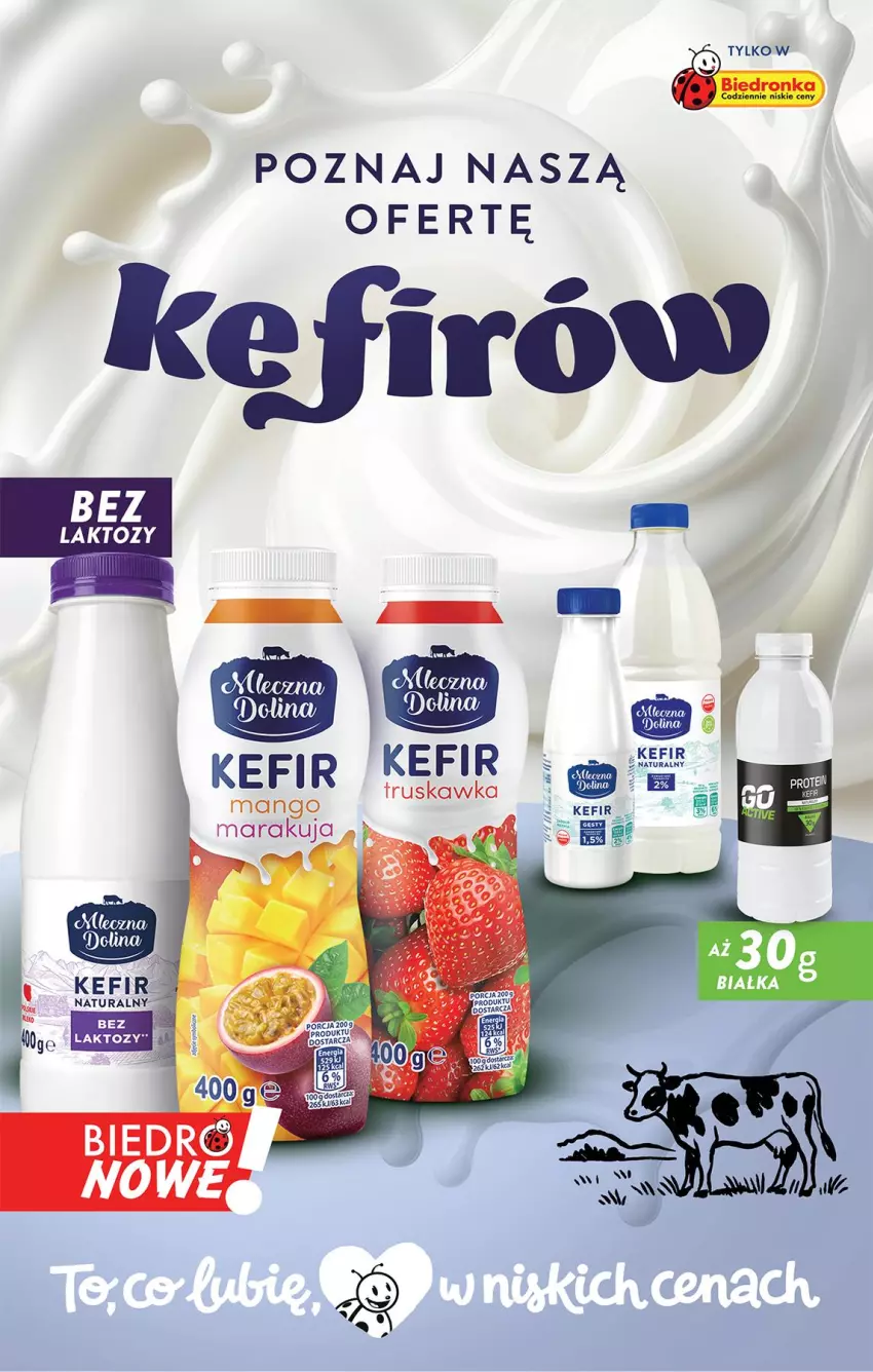 Gazetka promocyjna Biedronka - Od Poniedziałku - ważna 18.05 do 23.05.2026 - strona 42 - produkty: Kefir, Mango