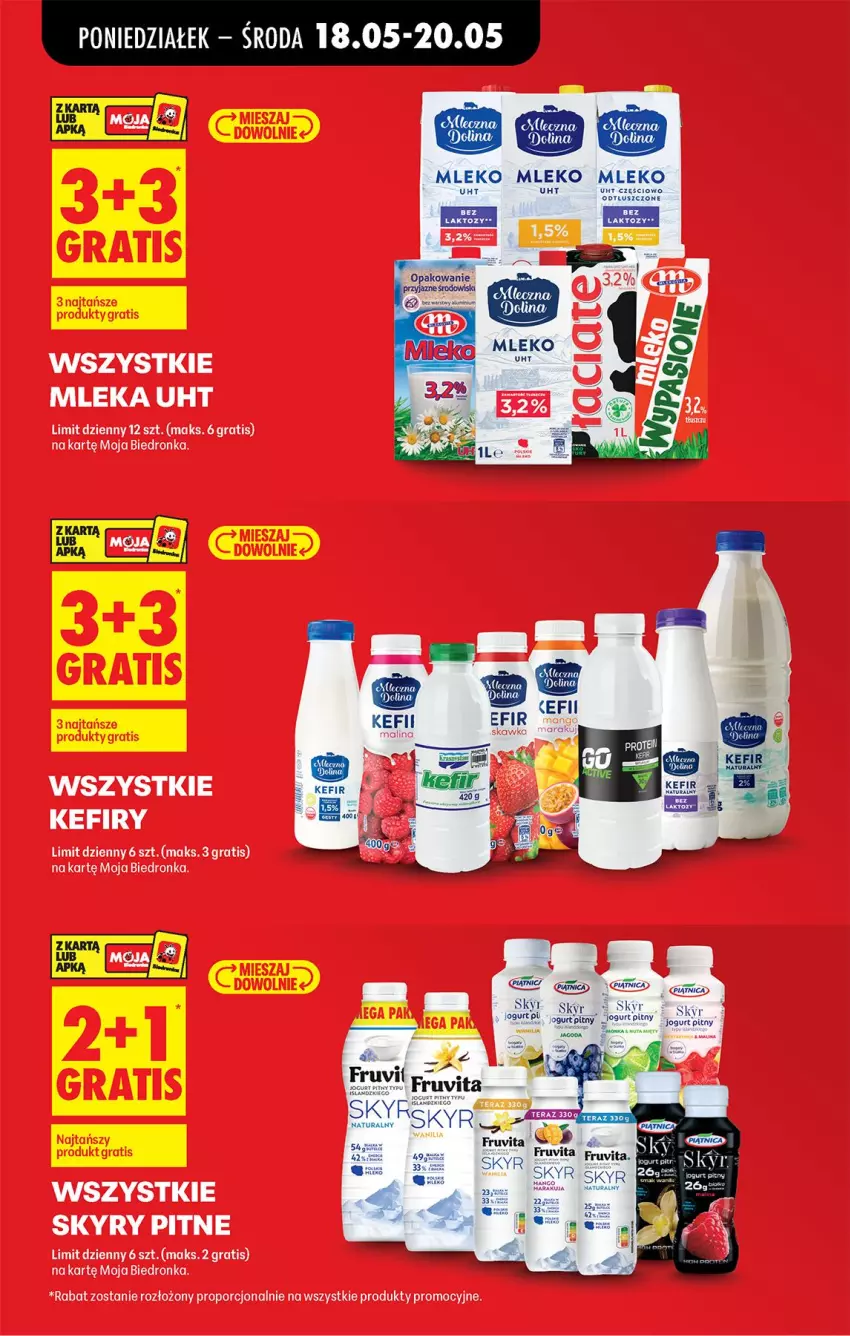 Gazetka promocyjna Biedronka - Od Poniedziałku - ważna 18.05 do 23.05.2026 - strona 7 - produkty: Gra, Kefir, Por