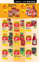 Gazetka promocyjna Biedronka - Od Poniedziałku - Gazetka - ważna od 23.05 do 23.05.2026 - strona 57 - produkty: Ketchup, Koncentrat pomidorowy, Sos, Ser, Fasola, Rosie, Spaghetti, Kotlin, Pudliszki, Pomidory, Heinz, Groszek, Kukurydza, Fa