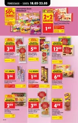 Gazetka promocyjna Biedronka - Od Poniedziałku - Gazetka - ważna od 23.05 do 23.05.2026 - strona 58 - produkty: Ciastka, Gra, Bonitki, Wafle, Lion, Herbatniki, 7 Days, Rogal, Baton, Ciastka owsiane, Kakao, Fa