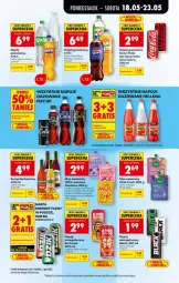 Gazetka promocyjna Biedronka - Od Poniedziałku - Gazetka - ważna od 23.05 do 23.05.2026 - strona 67 - produkty: Por, Mus, Gra, Coca-Cola, Napoje, Lack, Pepsi, Hellena, Napój gazowany, Syrop, Fanta, Sprite, Mango, Napój, Fa